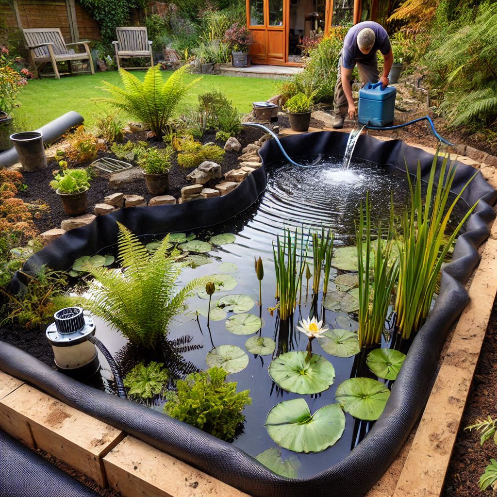 Jardín acuático, Estanques Natura.
